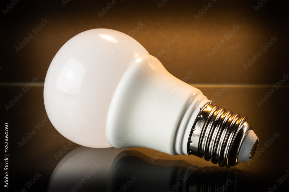 LED bulb is lying. LED bulb is lying.