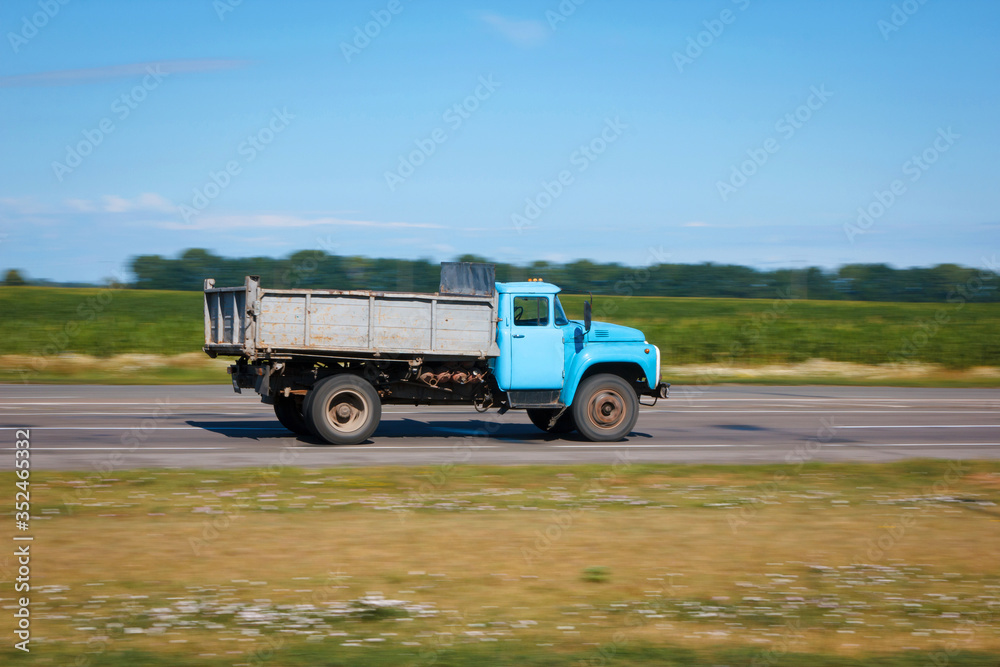 old soviet truck