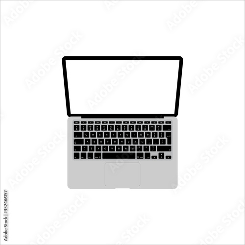 Laptop icon. Computer symbol modern, simple, vector, icon for website design, mobile app, ui. Vector Illustration