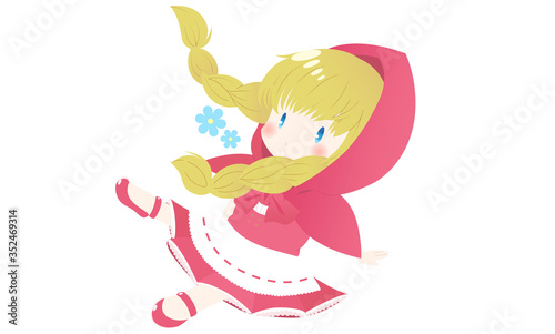赤ずきんの女の子