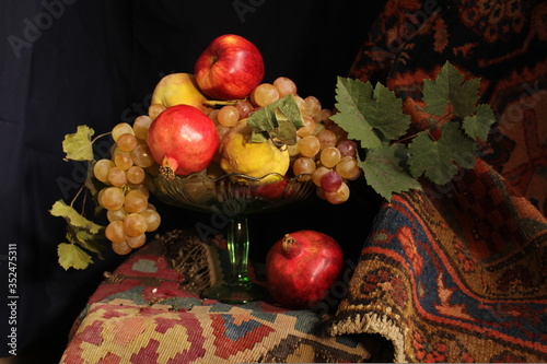 still life with fruits