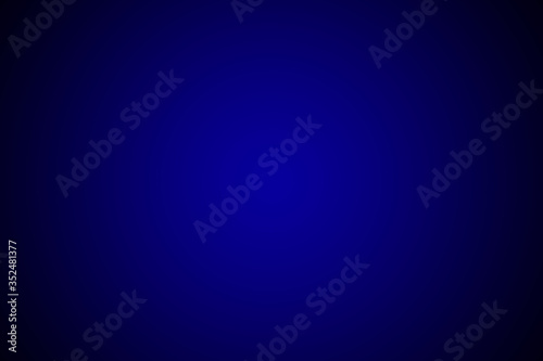 Blue gradient abstract studio background