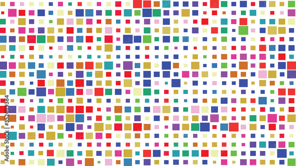 Fototapeta premium colorful mosaic background with squares