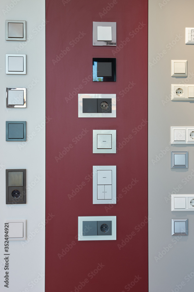 examples of wall switches and sockets in a light store examples of wall switches and sockets in a light store