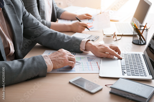 Accountants working in offi...