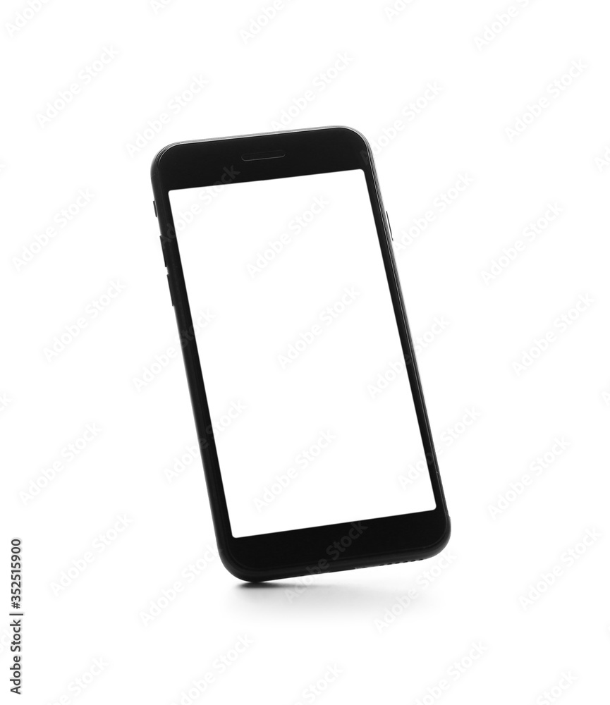 Mobile phone on white background Mobile phone on white background