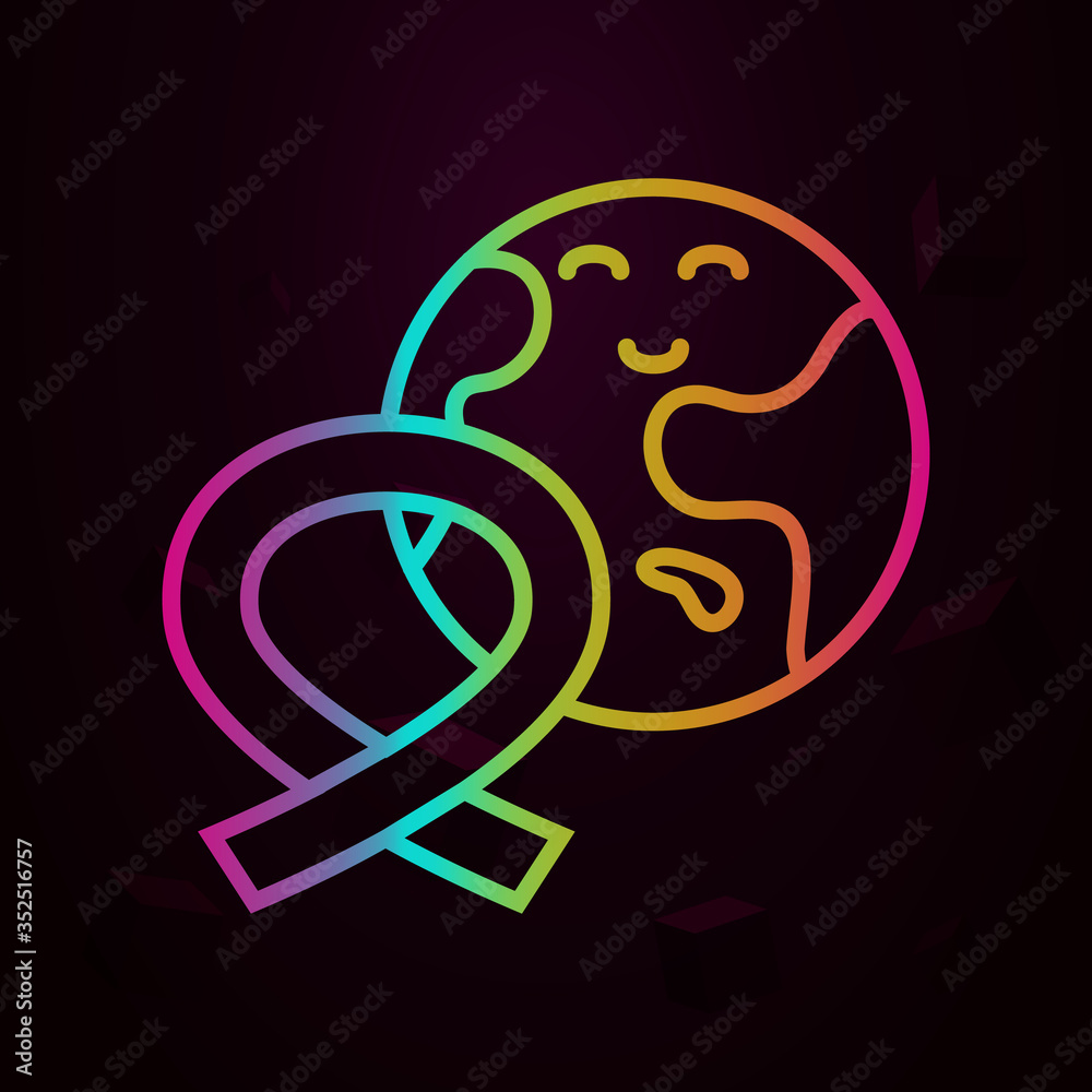 Peace love cure earth nolan icon Simple thin line, outline vector of Peace day icons for ui and ux, website or mobile application Peace love cure earth nolan icon Simple thin line, outline vector of Peace day icons for ui and ux, website or mobile application
