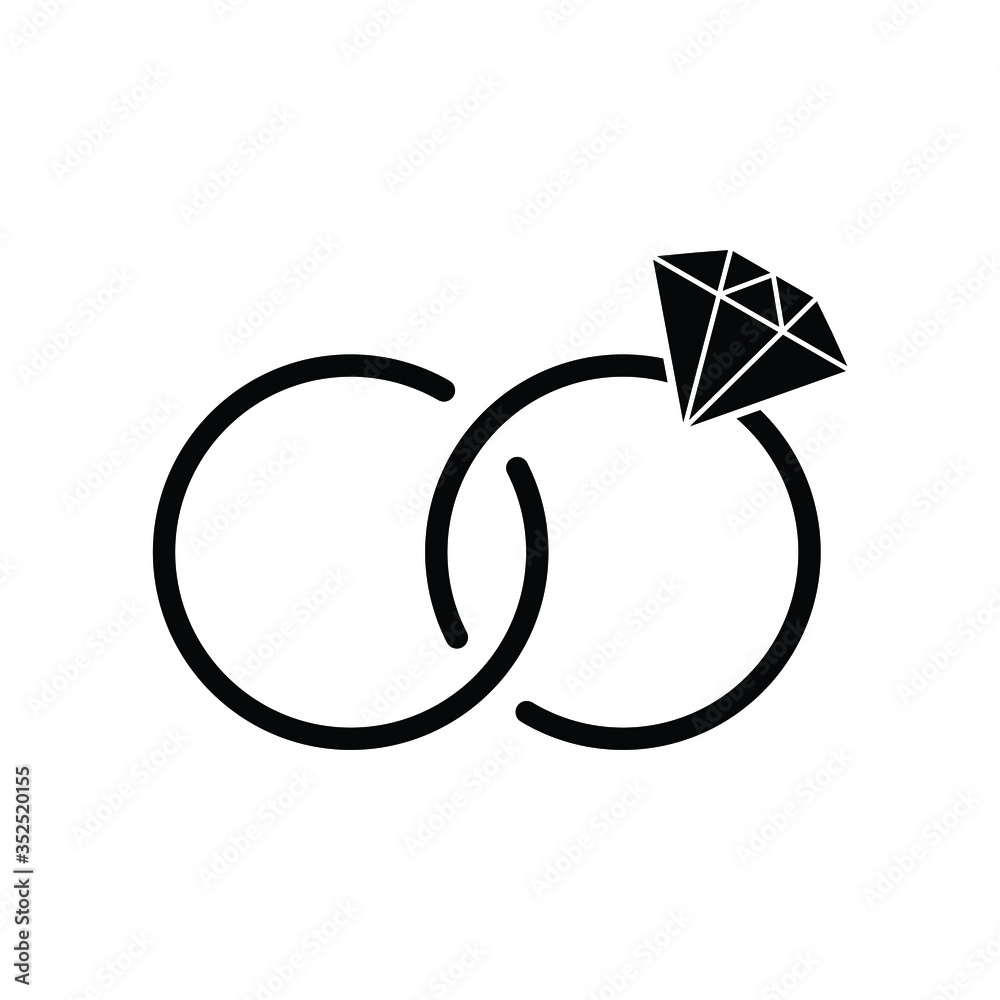 diamond ring icon vector. brilliant ring icon diamond ring icon vector. brilliant ring icon