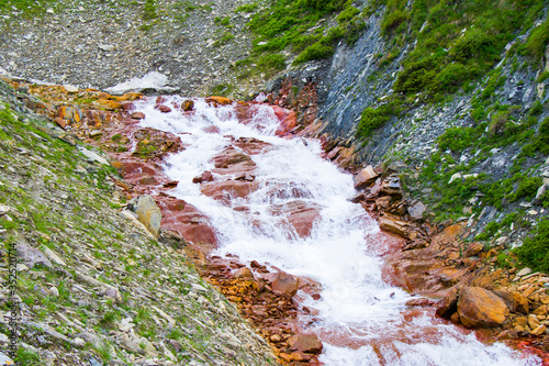 Mountain river landscape photo