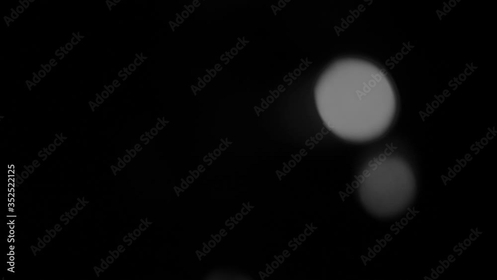 White blurry light overlay