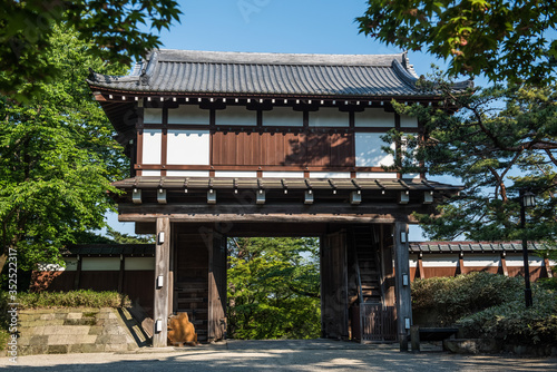 Senshu Park and Kubota Castle Main Gate,  Akita, Japan
