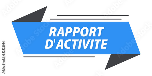 rapport d'activité bannière