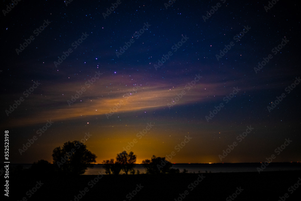 Night Sky over Lake Ontario