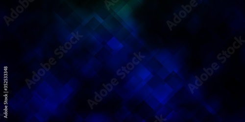 Dark Multicolor vector template with rectangles.