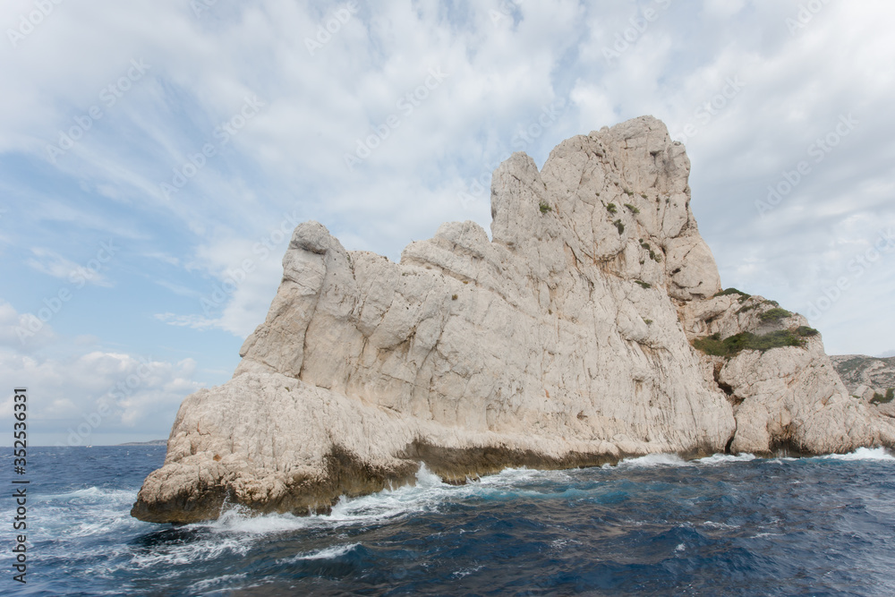Beautiful Calanques national park near Marseille in France Beautiful Calanques national park near Marseille in France