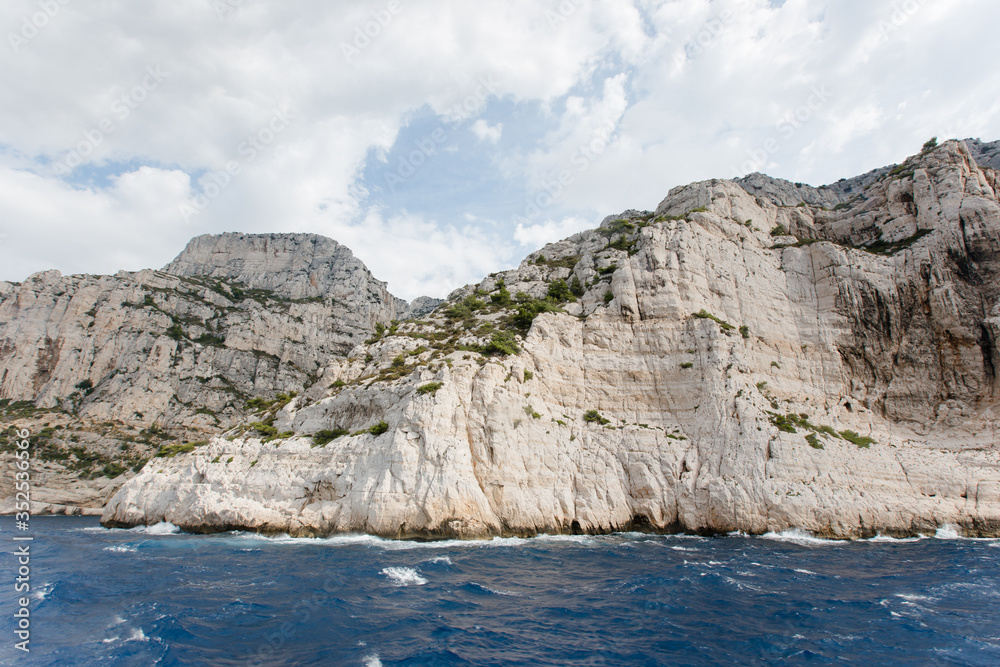 Naklejka premium Beautiful Calanques national park near Marseille in France