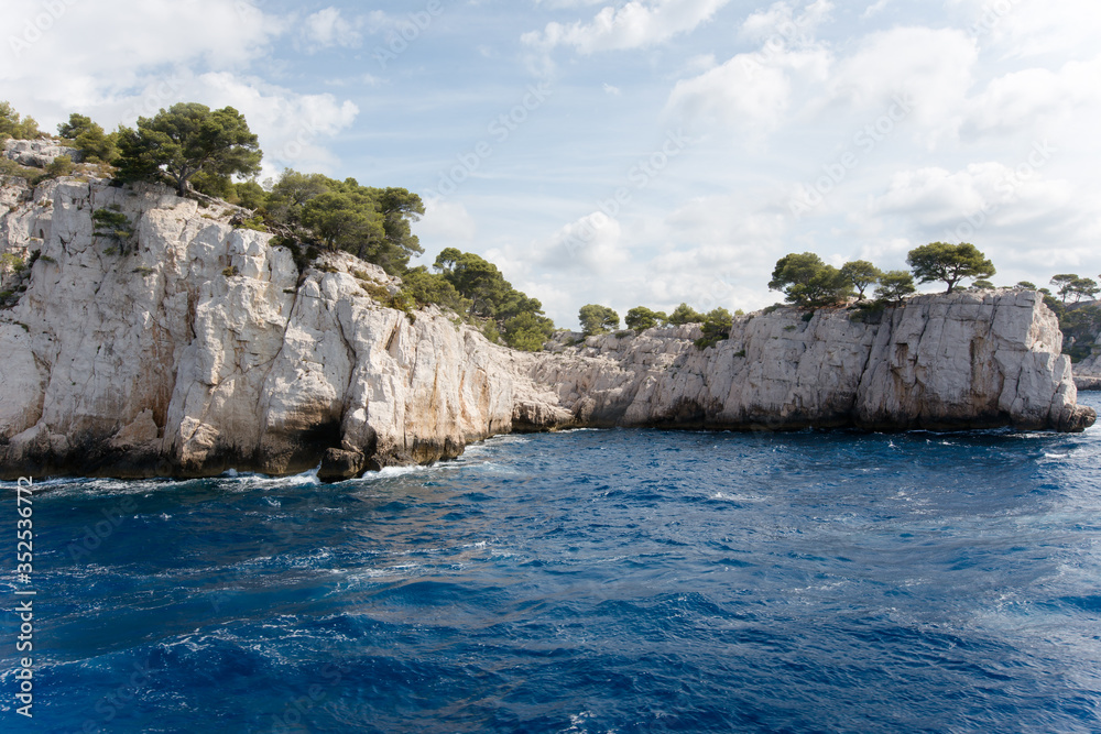 Beautiful Calanques national park near Marseille in France Beautiful Calanques national park near Marseille in France