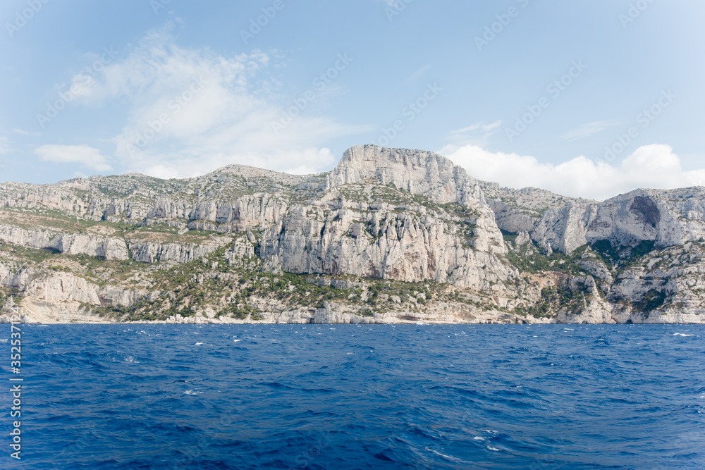 Beautiful Calanques national park near Marseille in France Beautiful Calanques national park near Marseille in France