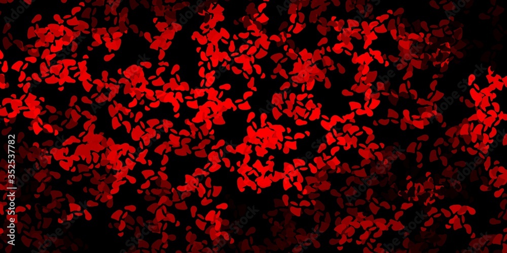 Dark orange vector backdrop with chaotic shapes. Dark orange vector backdrop with chaotic shapes.