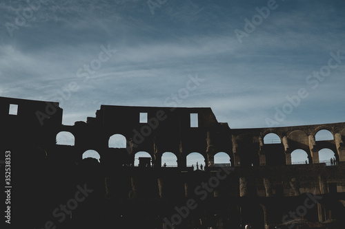 roman aqueduct in italy