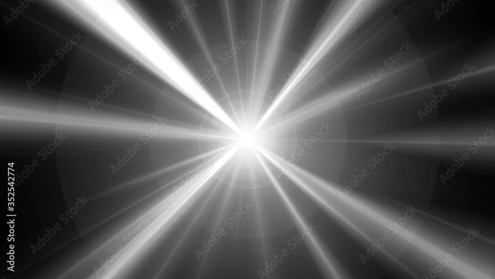 Light that rotates from the center and emits light Light that rotates from the center and emits light