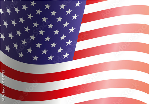 Bandera de los Estados Unidos de América.