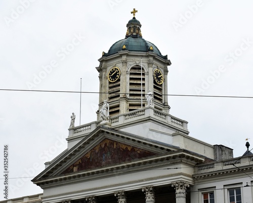 The Church of St. James on Coudenberg in Brussels, Belgium. photo