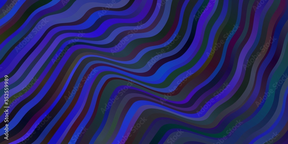 Dark Purple vector layout with wry lines. Dark Purple vector layout with wry lines.