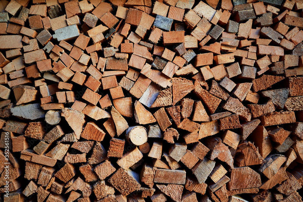 Textured chopped firewood background outdoor outdoor. Textured chopped firewood background outdoor outdoor.