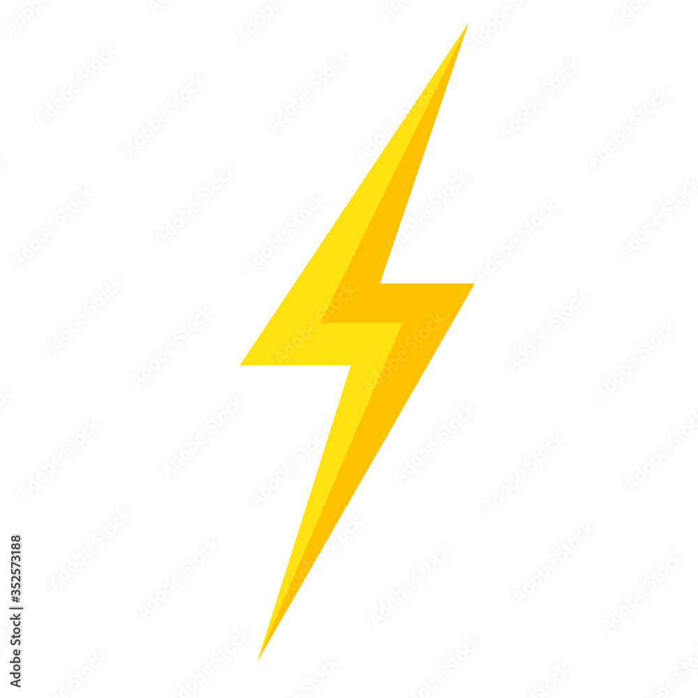Thunder lightning bolt pictogram icon design element vector illustration for design concept electric Thunder lightning bolt pictogram icon design element vector illustration for design concept electric