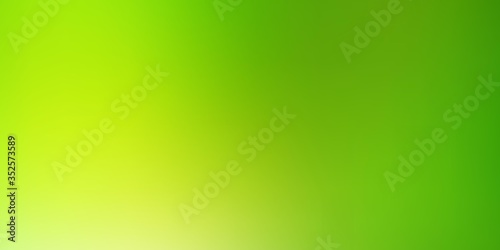 Light Green, Yellow vector abstract bright pattern. Shining colorful illustration in blur style. New design for applications.
