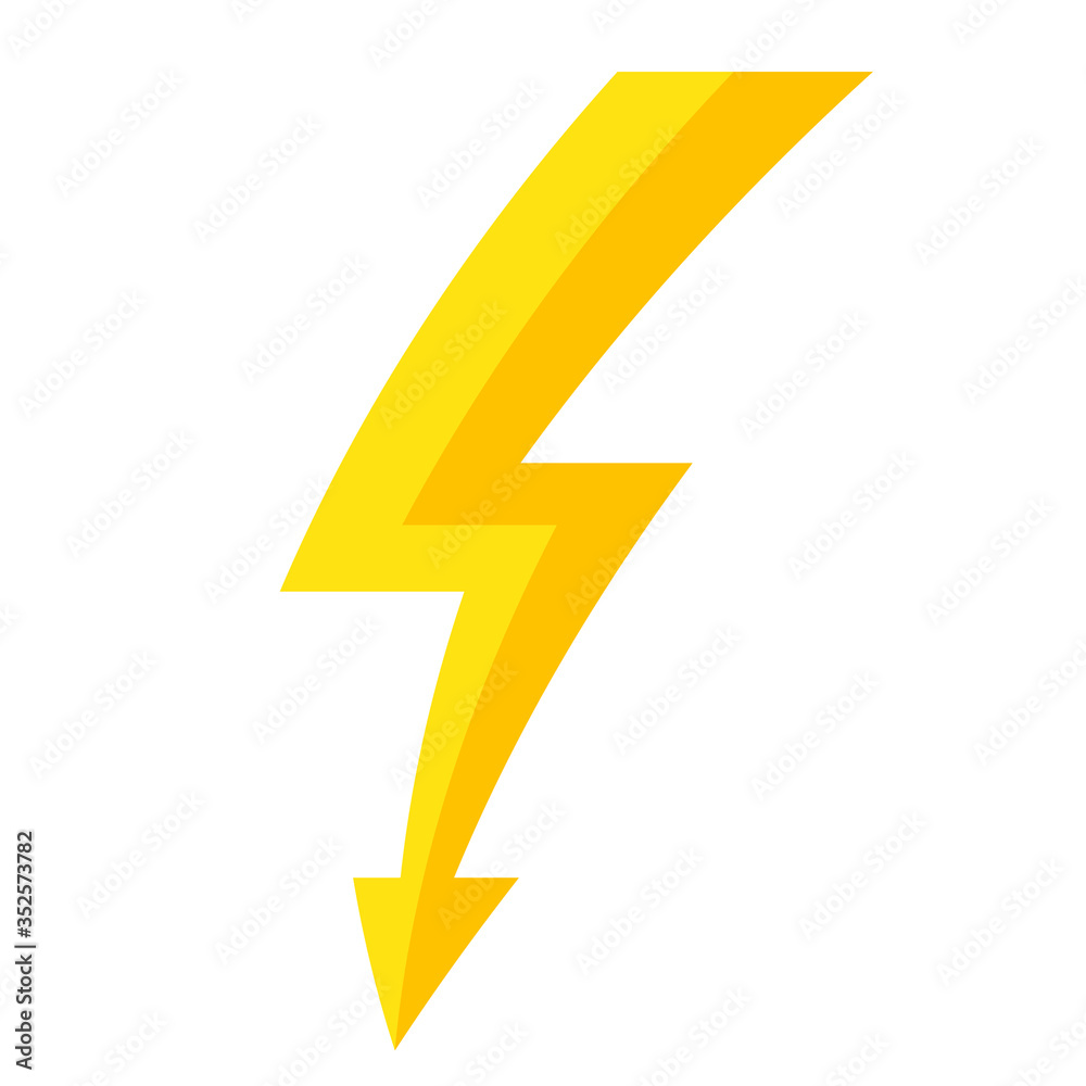 Thunder lightning bolt pictogram icon design element vector illustration for design concept electric Thunder lightning bolt pictogram icon design element vector illustration for design concept electric