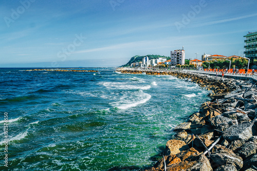 Italy, Pesaro Adriatic Sea.