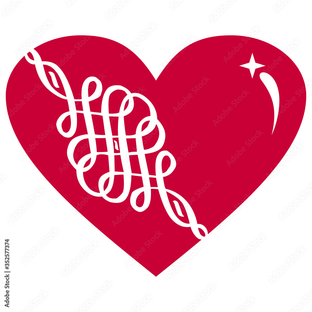 Valentines, typography, background with hearts.Vector illustration Valentines, typography, background with hearts.Vector illustration