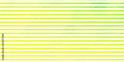 Light Green, Yellow vector layout with lines. Gradient illustration with straight lines in abstract style. Template for your UI design.