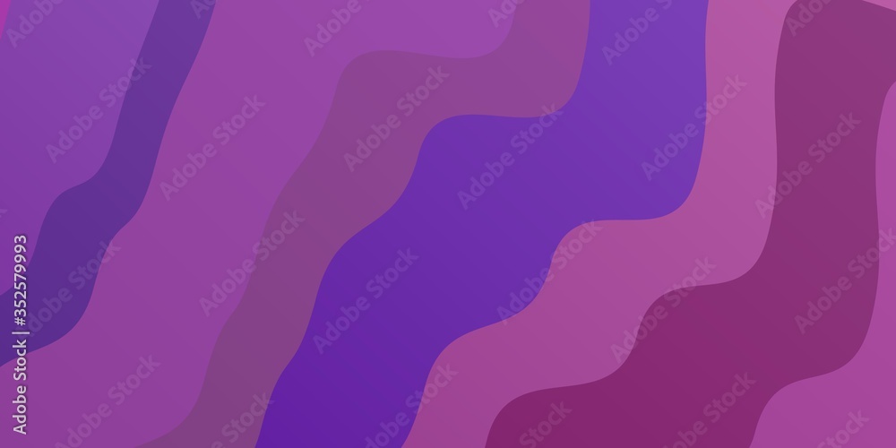 Light Purple, Pink vector pattern with wry lines. Colorful geometric sample with gradient curves. Pattern for commercials, ads. Light Purple, Pink vector pattern with wry lines. Colorful geometric sample with gradient curves. Pattern for commercials, ads.