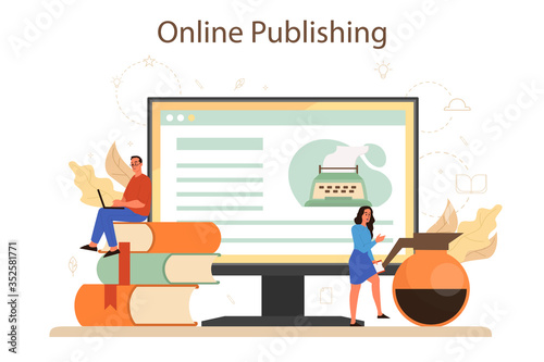 Professional critic online service or platform. Journalist making