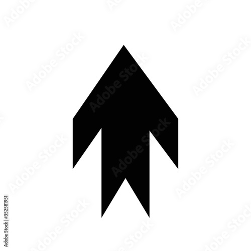 Free Download Arrow icon  cursor button label next page web interface. Flat vector navigation symbol - GFXLoad