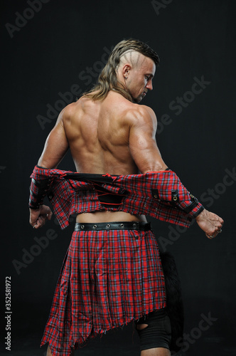 Man in kilt