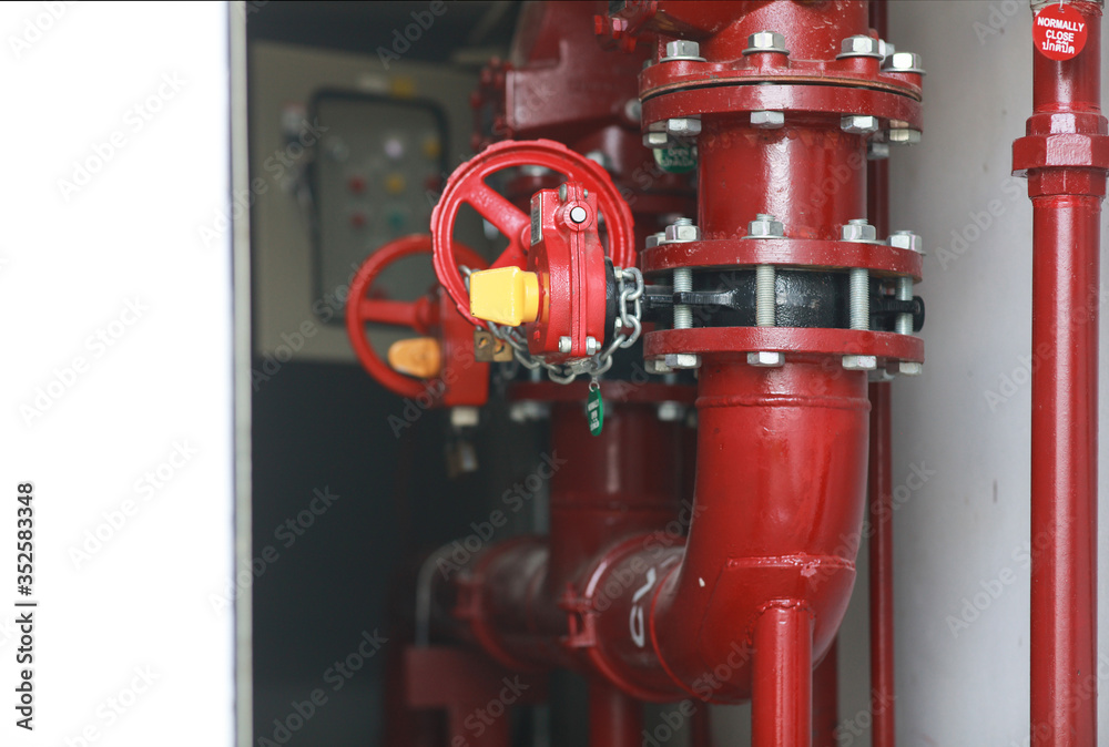 Fire fighting water pipe system Fire fighting water pipe system