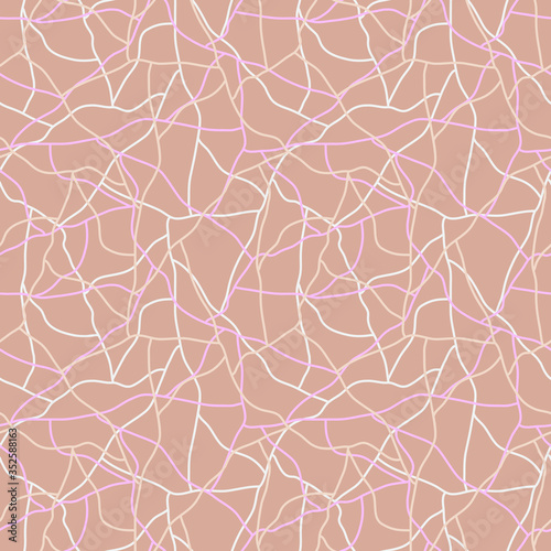 Grid background with lines in a chaotic  order.