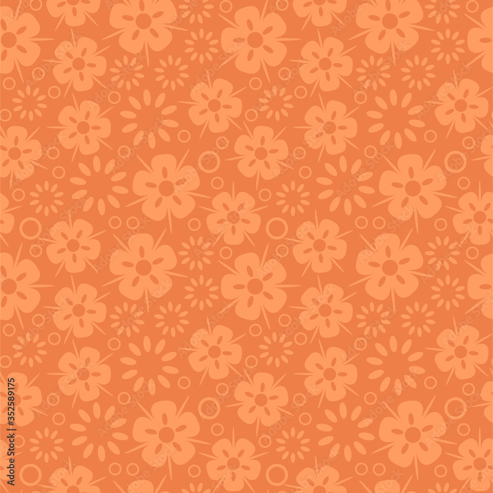 Seamless pattern with flowers. Background in soft colors. Seamless pattern with flowers. Background in soft colors.