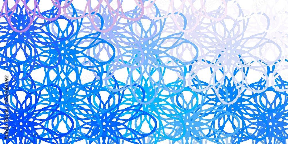 Light Blue, Yellow vector background with lines. Light Blue, Yellow vector background with lines.