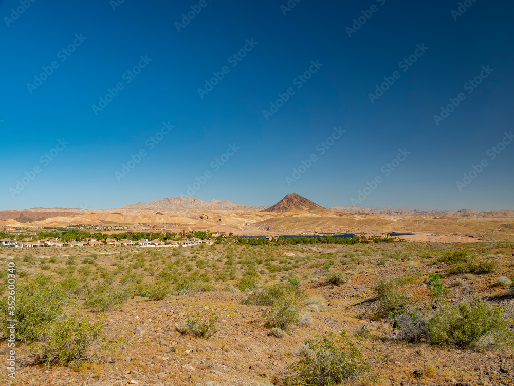 Rural landscape of the Lake Mead area