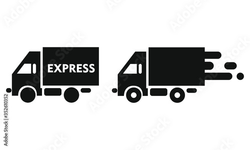 Camión de entrega/Bus express 