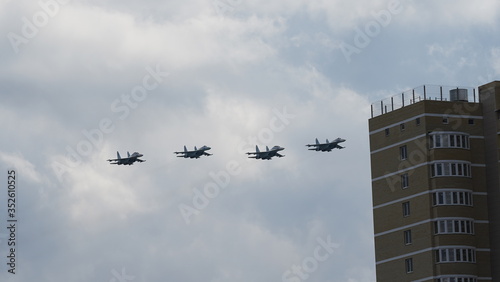 Victory Day WWII Air Show Russia Rostov-on-Don