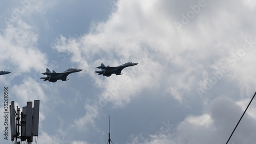 Victory Day WWII Air Show Russia Rostov-on-Don