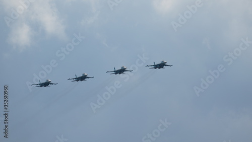 Victory Day WWII Air Show Russia Rostov-on-Don