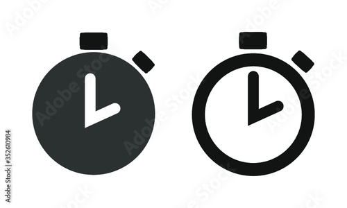 Icono tiempo, entregas, reloj  photo