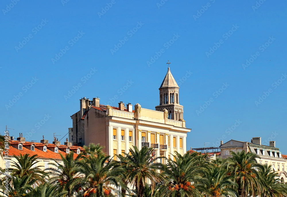 Diocletian's Palace in Split, Croatia